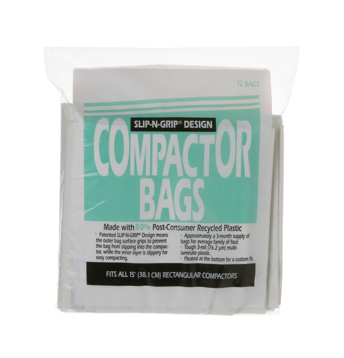 15" Compactor Bags (Pack of 12) - WC60X5017